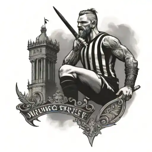 Bradley Trory, Newcastle Upon Tyne, loves Newcastle united and the city. My ancestors were Anglo Saxon/ vikings I love m tattoo design idea