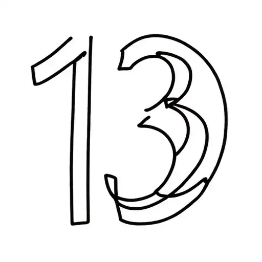 write a The Guy 123 as if clumsuly drawn by a marker tattoo design idea