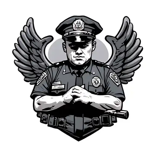 Correctional Officer tattoo design idea