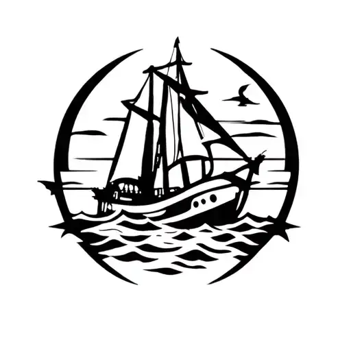 "Survivor " shipwrecked  tattoo design idea