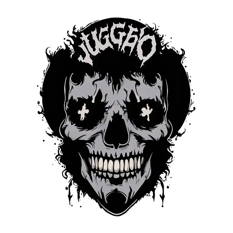 Juggalo tattoo design idea