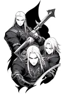 Fullmetal Alchemist Brotherhood Elric brothers tattoo design idea