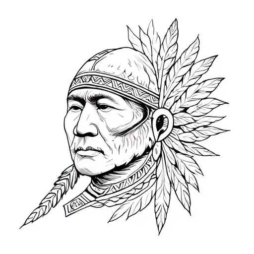 Pacific Coast First Nations elements tattoo design idea