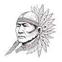 Pacific Coast First Nations elements tattoo design idea