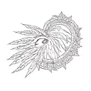 Pacific Coast First Nations elements tattoo design idea