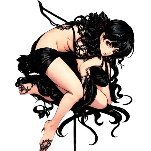 "bondage" "slave" "female" "bdsm" tattoo design idea