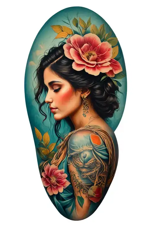 Saved By Grace tattoo design idea