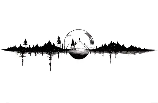 "My Companion's Homeland World" tattoo design idea