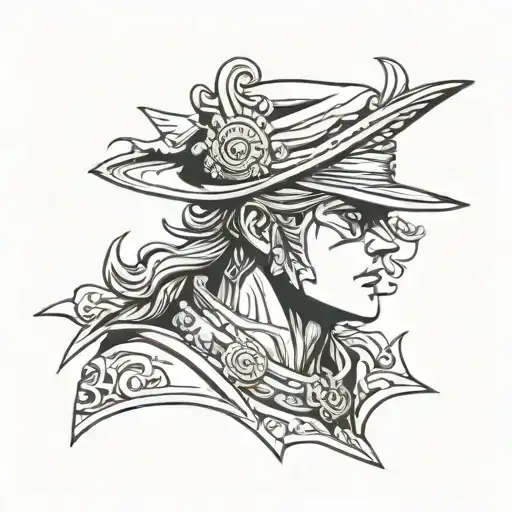 Jotaro Kujo tattoo design idea