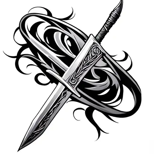 Imam Ali Sword tattoo design idea