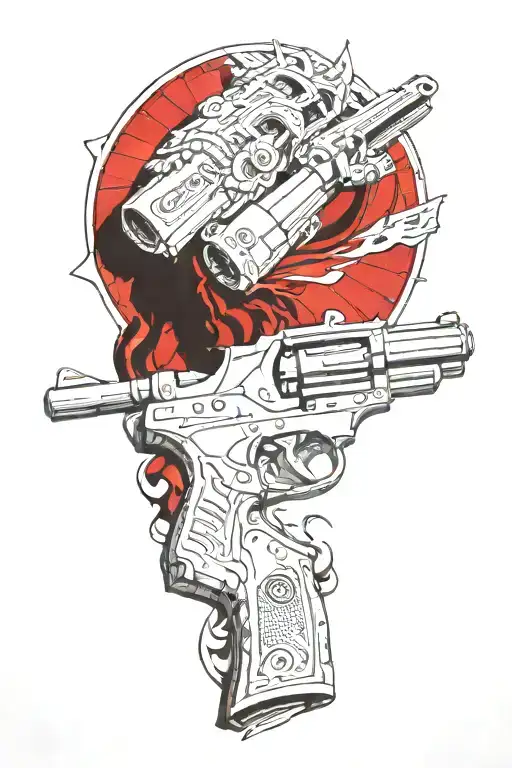 2nd amendment  tattoo design idea