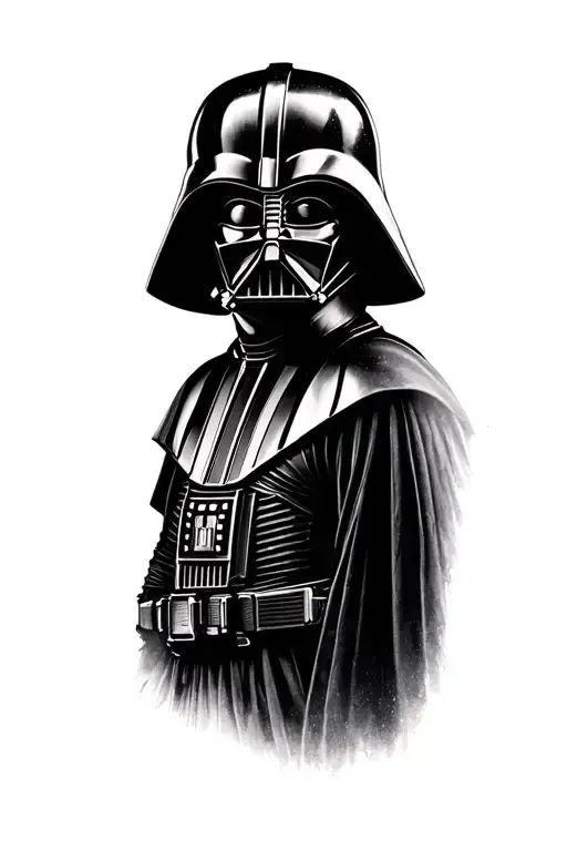 anakin skywalker darth vader tattoo design idea