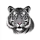 tigress tattoo design idea