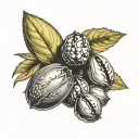buckeye nuts Ohio state tattoo design idea