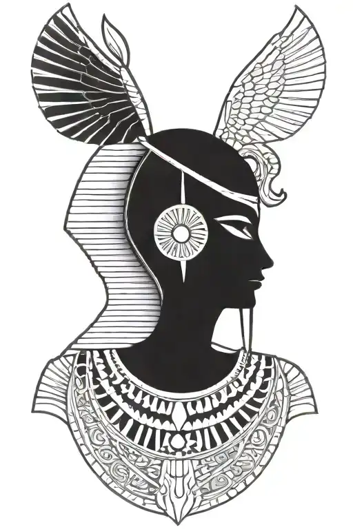 egypt ra egyptian god tattoo design idea