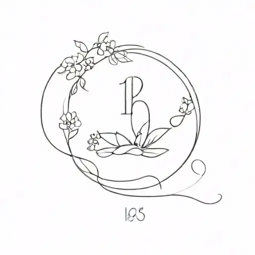 birthday date 11 8 2000 tattoo design idea