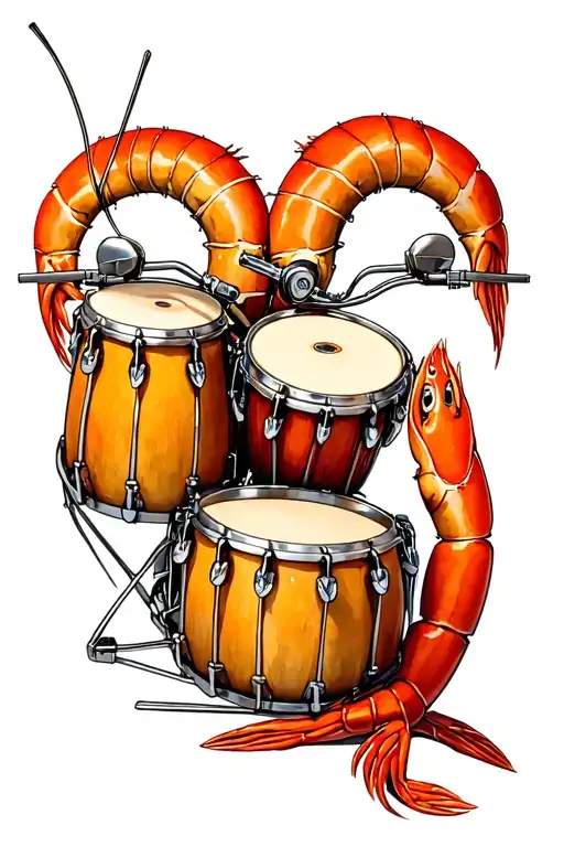 percussion instruments, seafood, cooking, motorcycle tattoo design idea