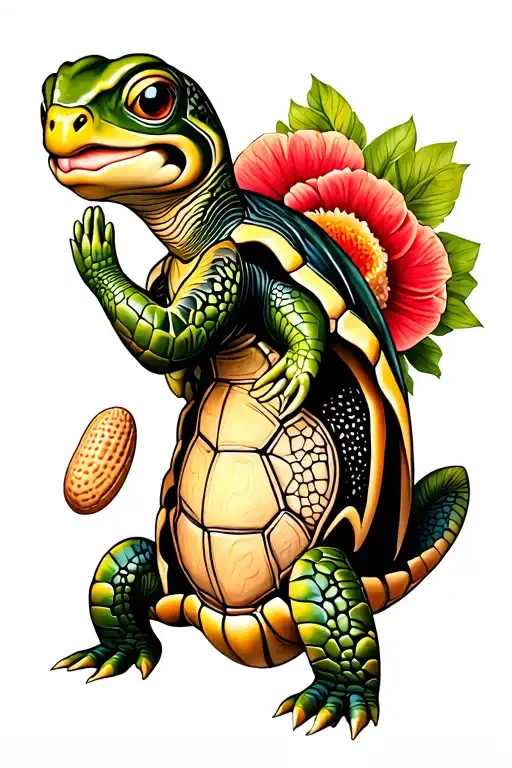 12/13/2018, 3:51pm, 9lbs 7oz, 21inch, turtle and peanut N 43° 39' 10" x W 93° 22' 18 tattoo design idea