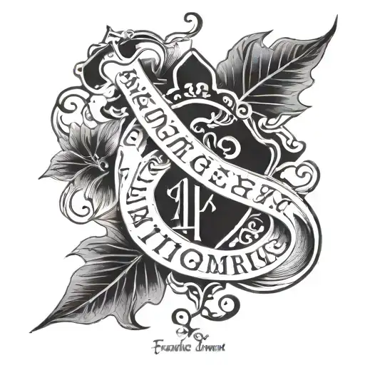 Biblical Verse Proverbs 14:23 tattoo design idea