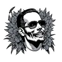 born in June, hustler and street smart worst band tattoo design idea