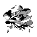 One Piece Ace tattoo design idea