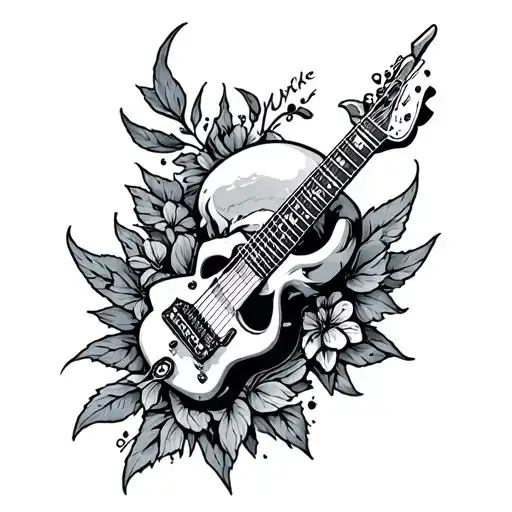 stoner rock inspired tattoo tattoo design idea