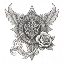 proverbs 27:17 tattoo design idea