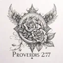 proverbs 27:17 tattoo design idea