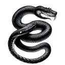 Sasuke Snake tattoo design idea