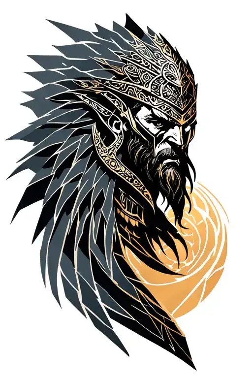 god of mars god of war tattoo design idea