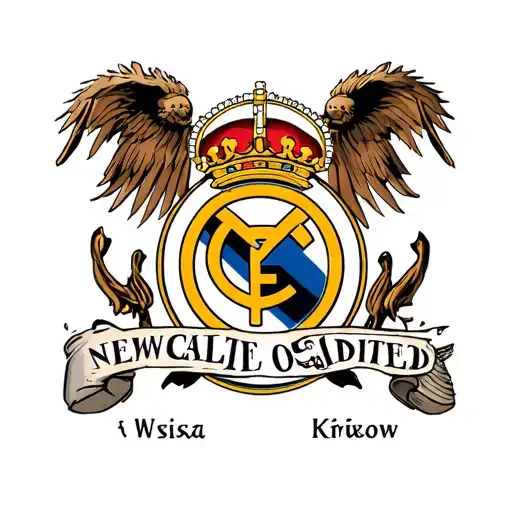 Newcastle united real madrid Wisła Kraków  tattoo design idea