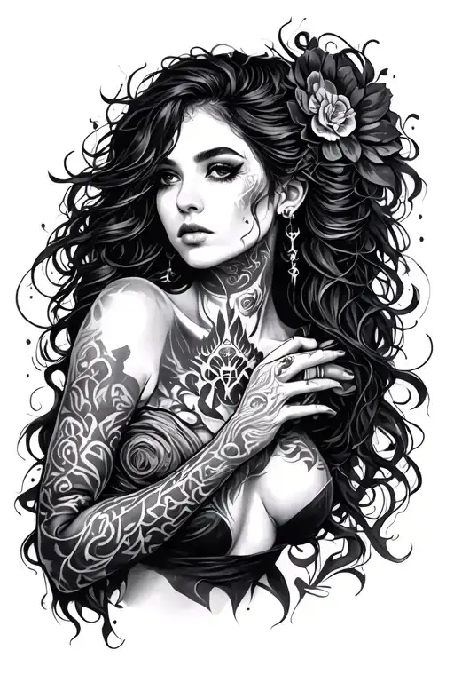 Rita Hazel sparks tattoo design idea