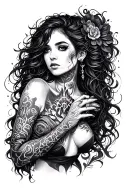 Rita Hazel sparks tattoo design idea