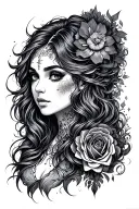 Rita Hazel sparks tattoo design idea