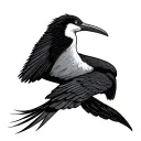 Frigate Bird tattoo design idea