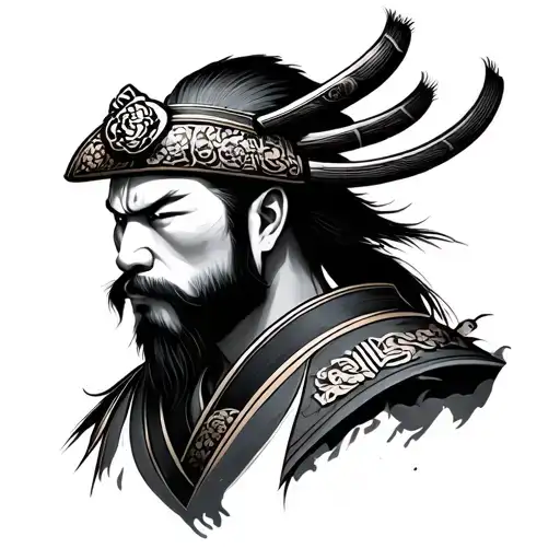 Shogun tattoo design idea