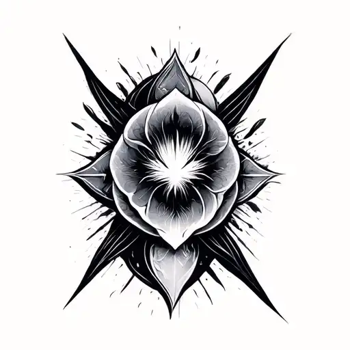 simple sigma aesthetics tattoo design idea