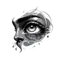 simple sigma aesthetics tattoo design idea