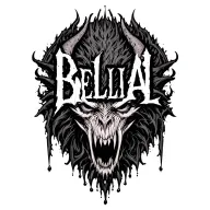 "B E L I A L" BELIAL DEMON tattoo design idea