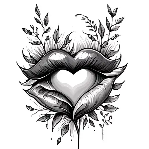 Red Washing design embodies an honest love story but looks impossible due to circumstances and commitment to family principles. Tattoos express feelings of love tattoo design idea