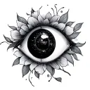 Selene tattoo design idea