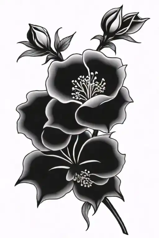 zach bryan lyrics with flower tattoo design idea