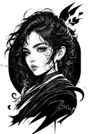 solo leveling anime tattoo design idea