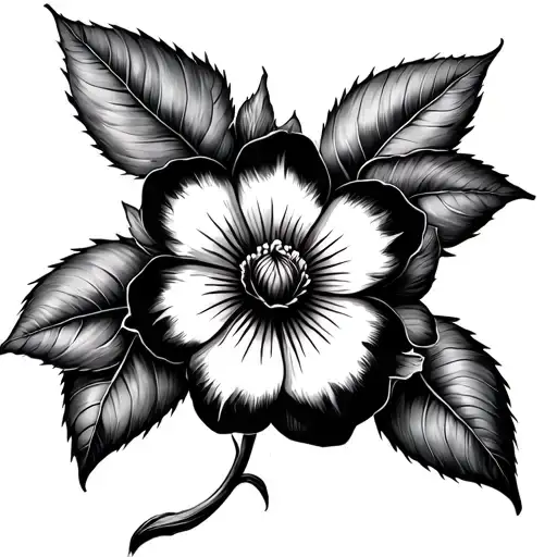 viola odorata a flower and a mandala to find a lower arm to fill a sleeve tattoo design idea