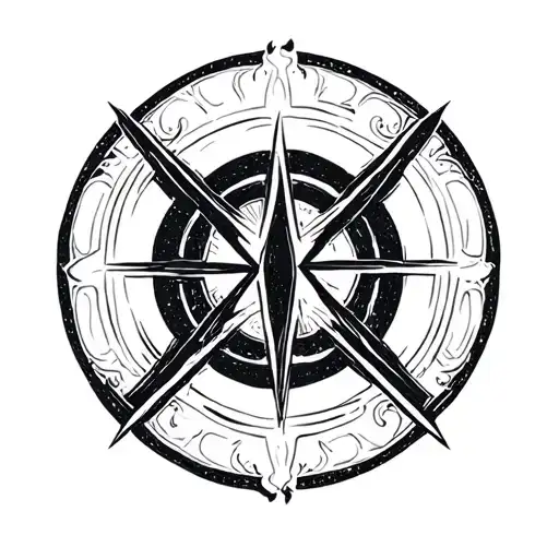 Boredom Symbol tattoo design idea