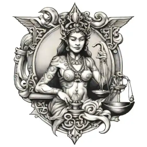 John Carlo, Libra, Philippines tattoo design idea