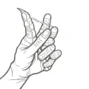 bishop's glove tattoo design idea