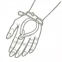 bishop's glove tattoo design idea