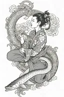 Andy, Saggitarius, Nonbinary, Miami tattoo design idea