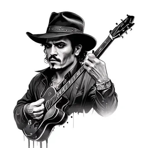 johnny depp tattoo design idea